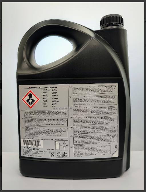 Рідина охолоджуюча L255N 5л (синій -38) (43686)