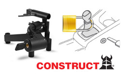 Механічний захист на кулісу КПП (31026)