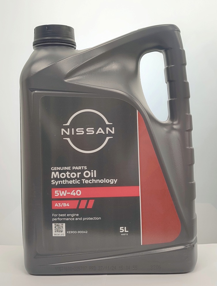Олива двигуна 5W40 A3/B4.SN/CF, 5л/ (41606)