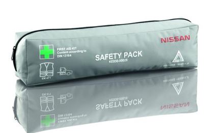 Комплект засобів безпеки (аптечка, жилет, знак аварійної зупинки - 2 шт.) (42981)