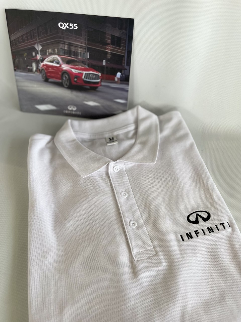 Поло з логотипом Infiniti. (42466)