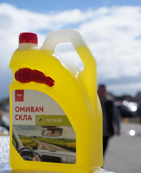 Рідина склоомивача VIDI ЛІТО 4 л. (50975)